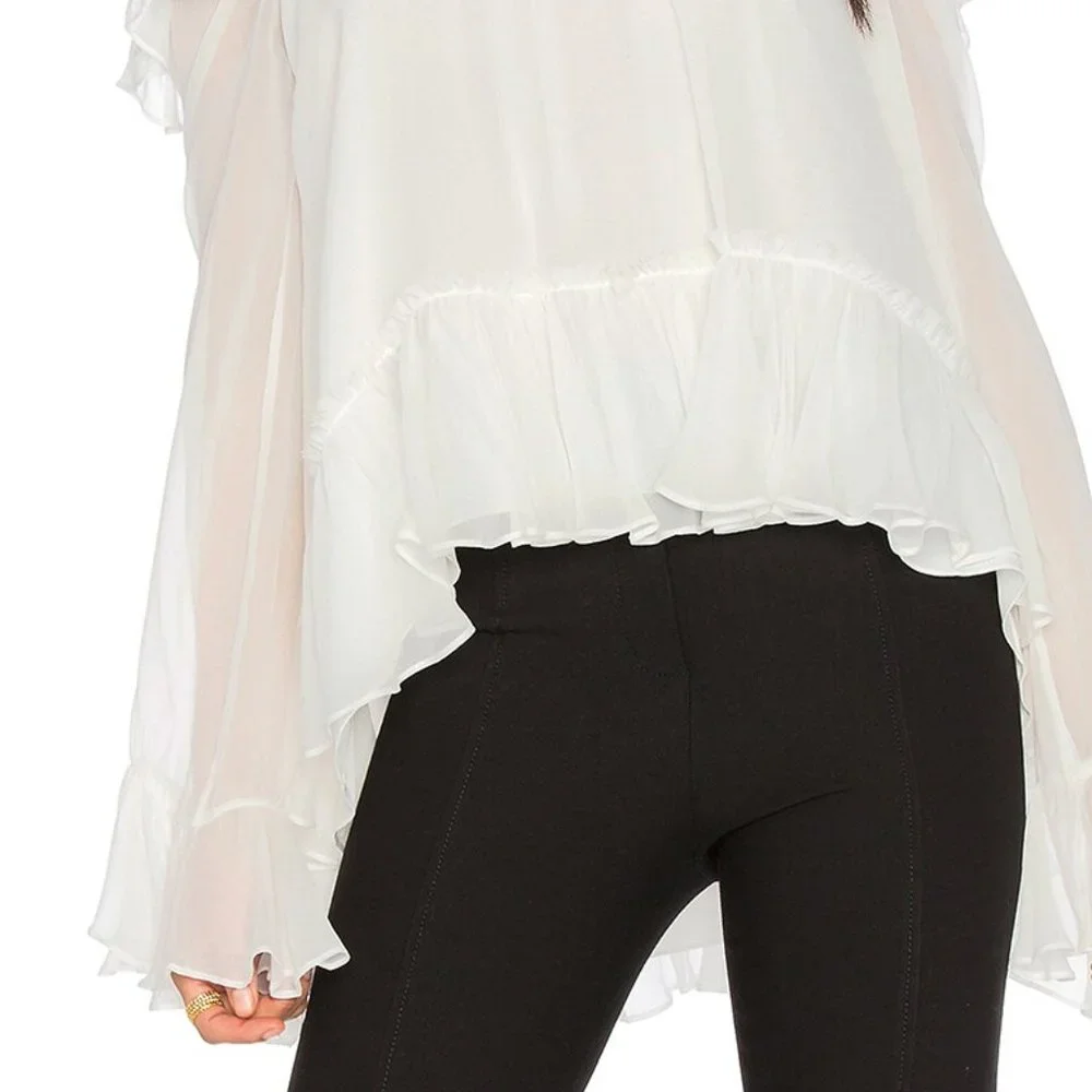 5 a 7 cinq a sept 100% Silk Amina Blouse - Picture 9 of 9